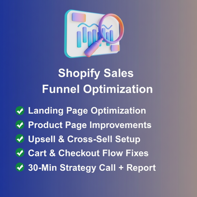 Shopify Sales Funnel Optimization Service